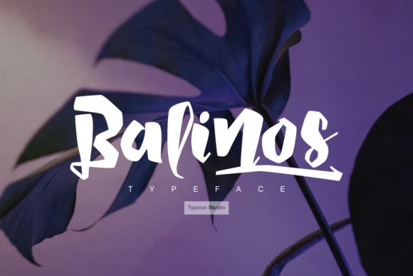 Balinos: The Playful Display Font for Confident Digital Branding