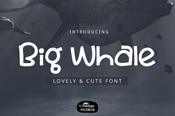 Bringing Big Whale Font to Life in Your Handmade Creations