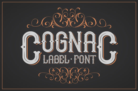 Cognac: A Bold Display Font for Vintage-Inspired Branding
