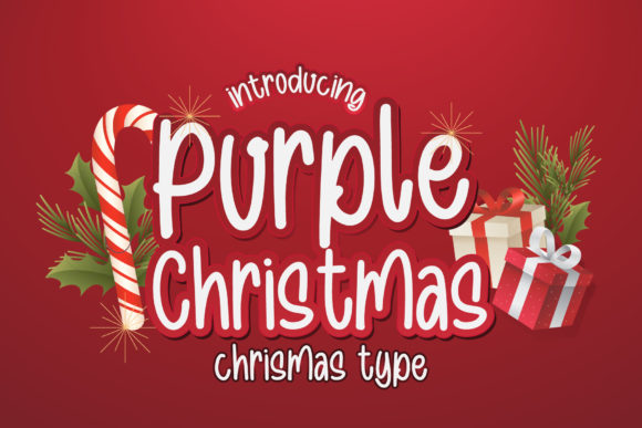 Embracing Elegance: The Crafting Power of the Purple Christmas Font