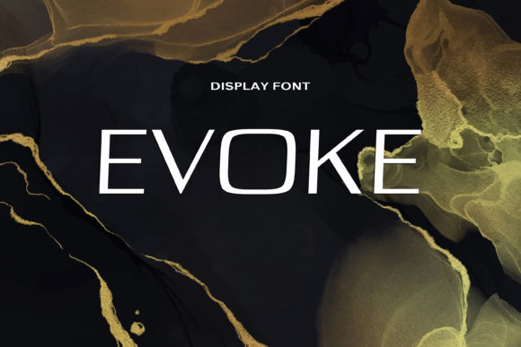 Evoke: A Display Font with Editorial Soul