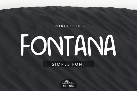 Fontana: A Playful Typeface for Creating Welcoming Web Designs