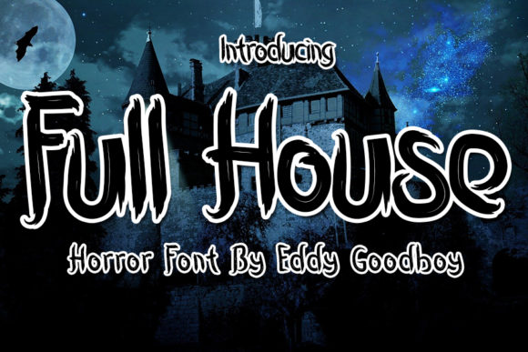 Full House: A Gothic Display Font for Bold Brand Identities