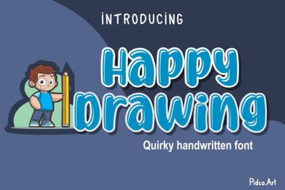 Happy Drawing: A Typeface Built for Editorial Joy