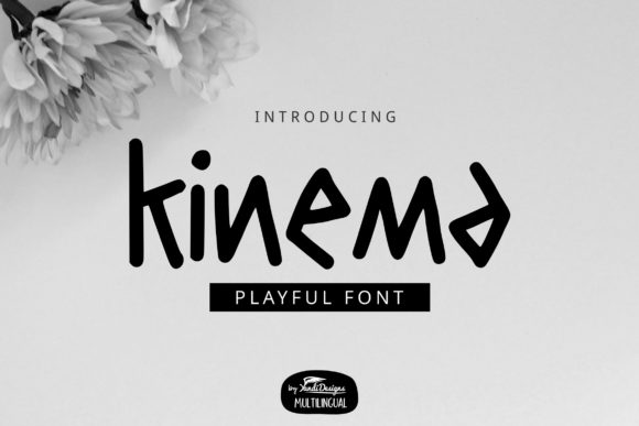 Kinema: A Playful Display Font for Friendly Digital Brands