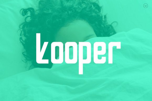Kooper: A Display Font Designed for Crafters & Creatives