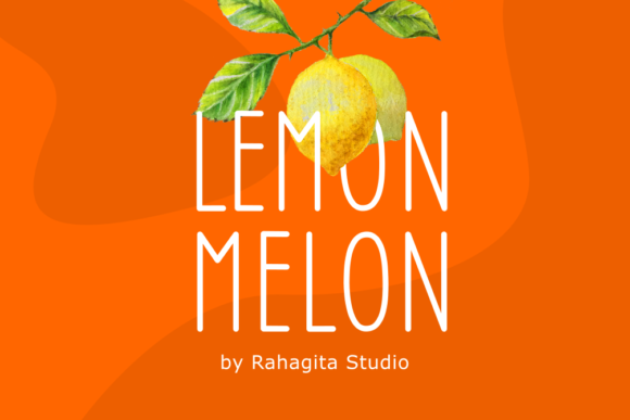 Lemon Melon: A Font That Brings Juicy, Modern Energy to Your Designs
