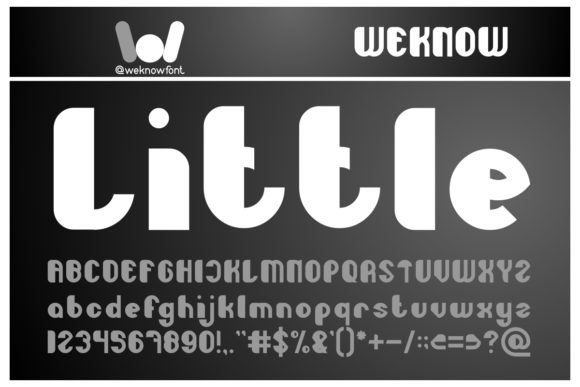 Little Atom Font: A Bold and Tech-Inspired Typeface for Modern Brands