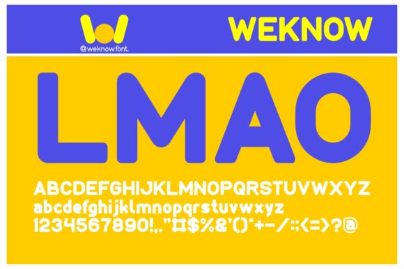 Lmao Font: A Bold Display Face for Unmissable Campaigns