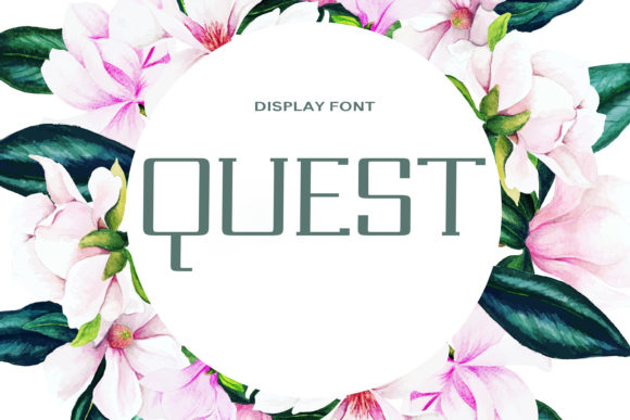 Quest Typeface: A Futuristic Font for Bold Editorial Design