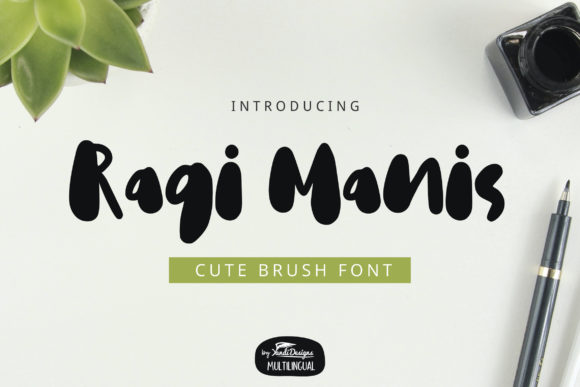Ragi Manis: A Quirky Display Font for Modern Web Design