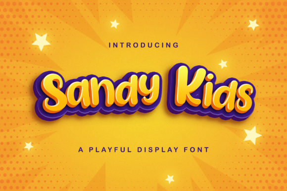 Sandy Kids Font: A Joyful Typeface for Modern Marketing