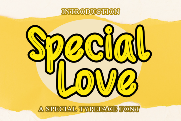 Special Love Font: The Playful Display Typeface for Memorable Campaigns
