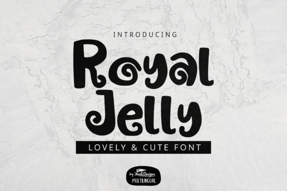 The Royal Jelly Font Review for Crafty Branding Projects
