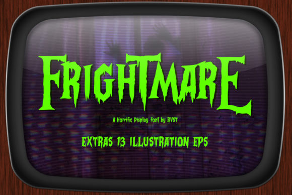Using the Frightmare Font for Bold Campaign Graphics
