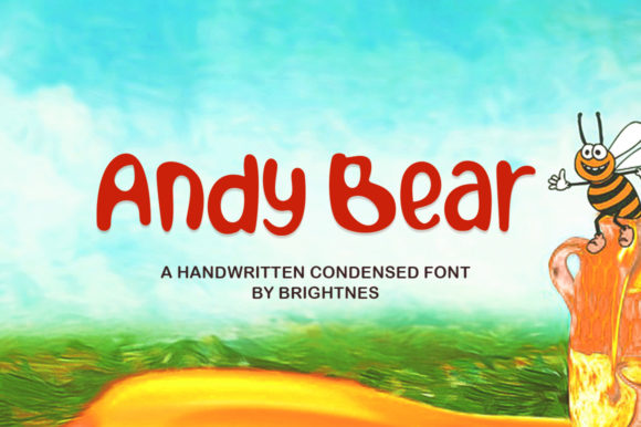 Why Andy Bear Is a Joyful Display Font for Playful Branding