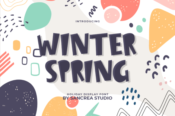 Winter Spring: A Display Font That Brings Bold Personality to Branding